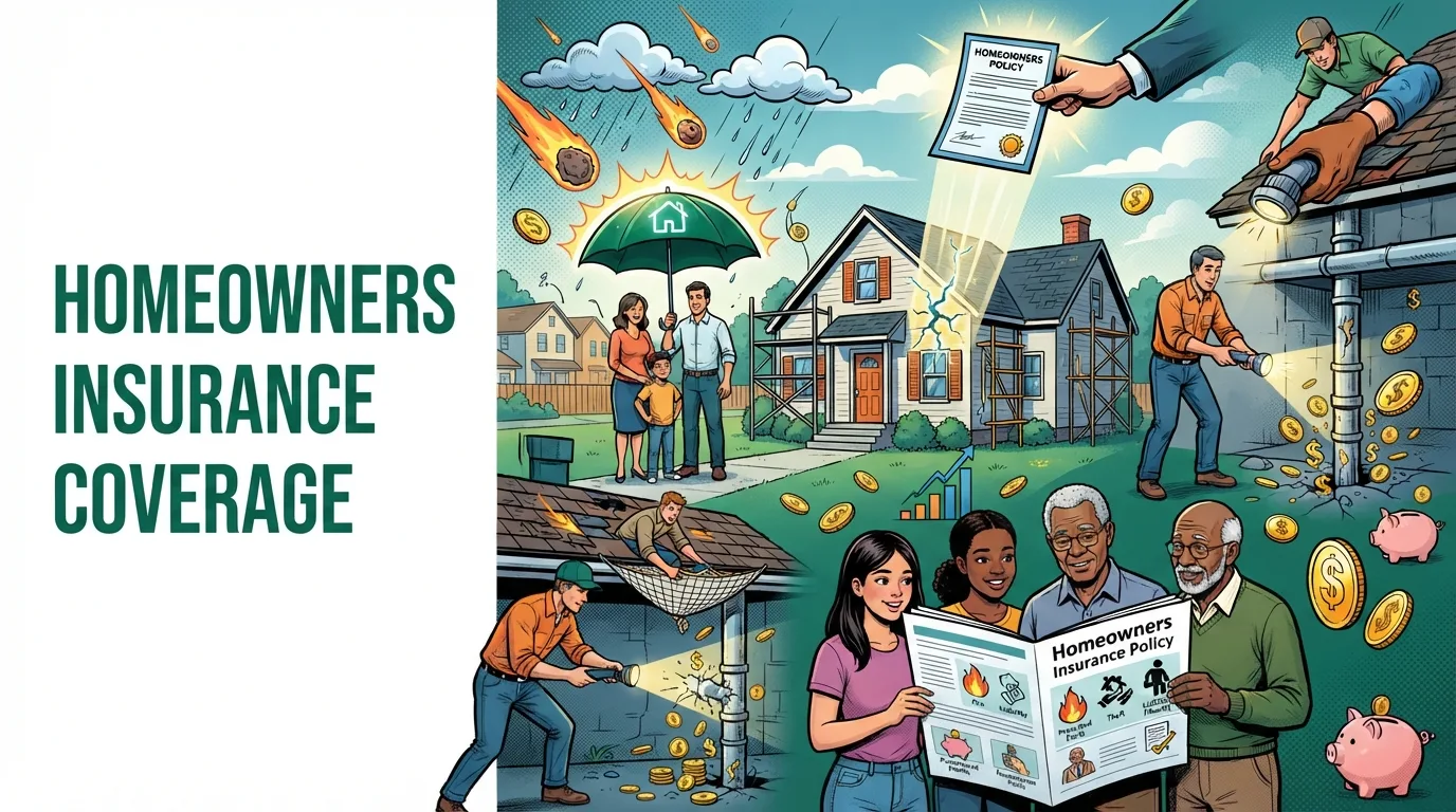 Homeowners Insurance Coverage: What Your Policy Does and Doesn't Protect